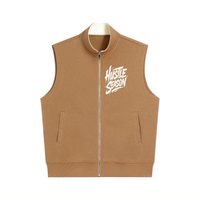 Built From Pain Essential Heavyweight Vest shown on a model, featuring durable fabric and a sleek design for workout and casual wear.