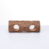 Hamster Solid Wood Pipe Bird Platform Rabbit Molar Dogs And Cats Toy Tree Tube