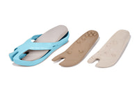 CCILU women's Stepping Stones Caring sandals with beige straps and cushioned soles, perfect for casual summer wear.