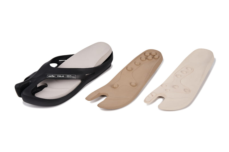 Women's CCILU Stepping Stones Caring sandals featuring open toes and adjustable straps in neutral tones.