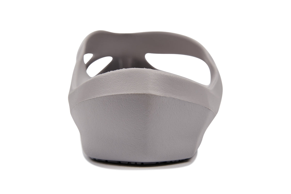 CCILU women's stepping stones caring sandal in platinum grey with a sleek, comfortable design and open-toe style.