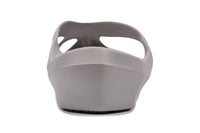 CCILU women's stepping stones caring sandal in platinum grey with a sleek, comfortable design and open-toe style.