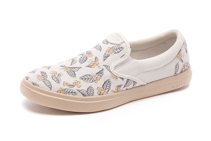 Women's CCILU XpreSole Cody shoe in gray with white sole, showcasing a casual slip-on design and comfortable fit.
