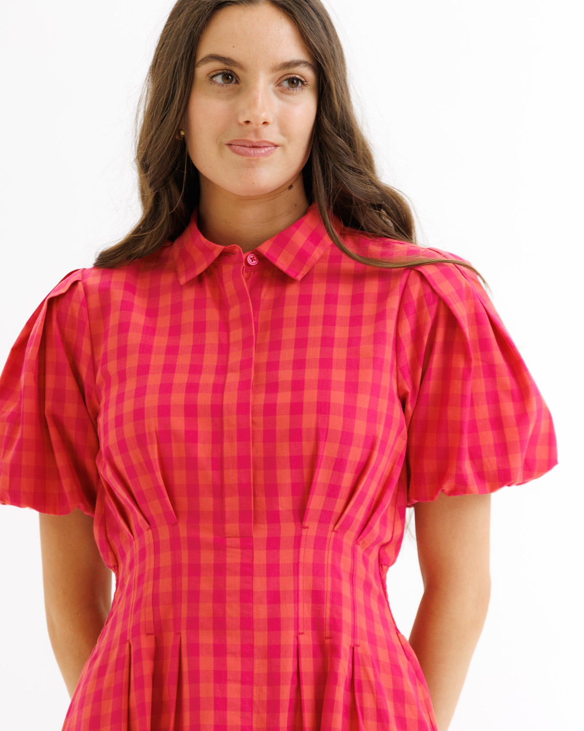 Downeast Out Of Office dress in lightweight fabric, featuring a relaxed fit and stylish design perfect for casual wear.