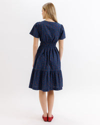 Downeast Icon Demi Dress in soft fabric with a flattering fit, featuring a sleeveless design and elegant neckline.