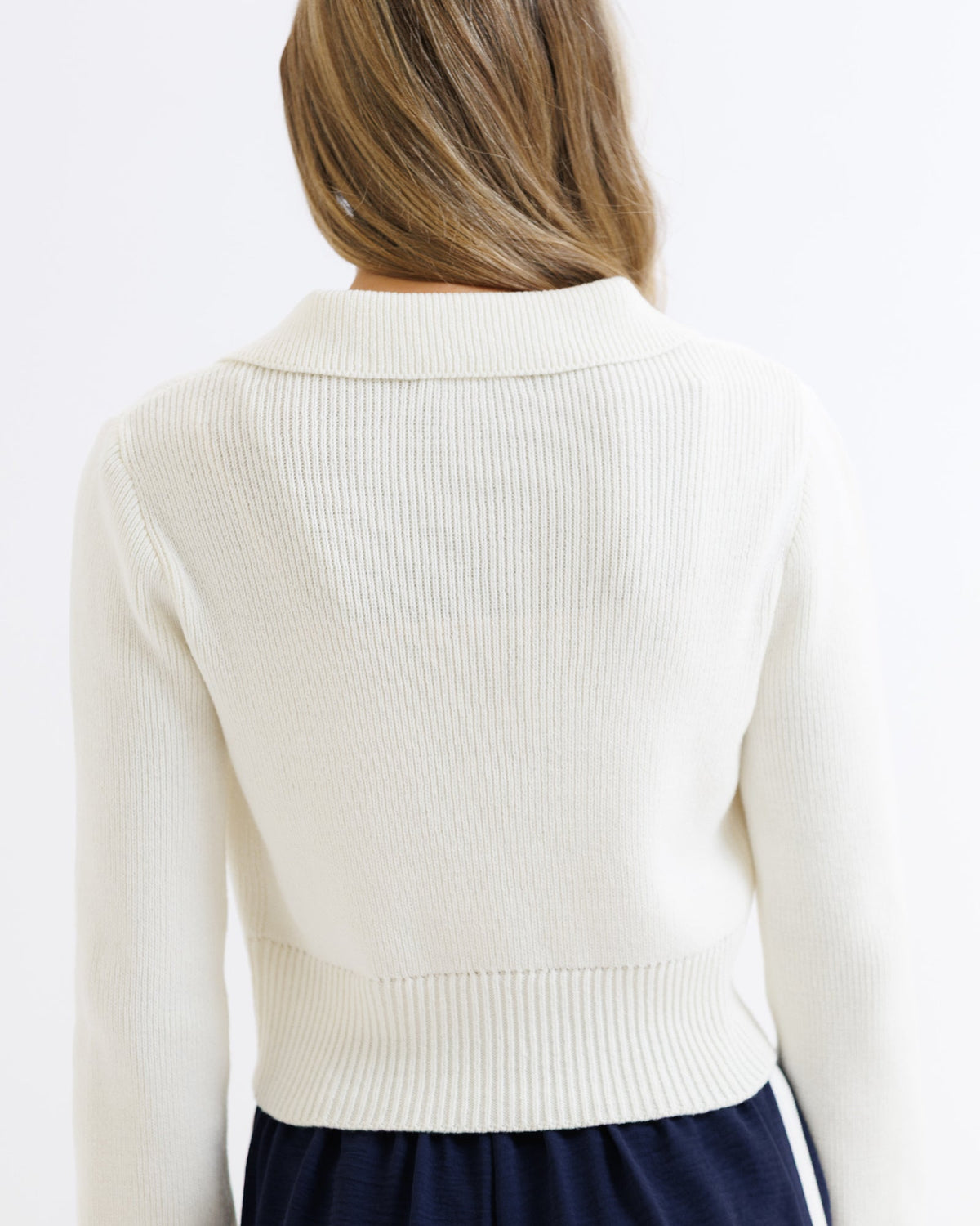 Ivory Downeast Cute Cardi sweater with a cozy, stylish design, perfect for casual wear and layering.