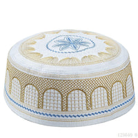 Embroidered Kufi Prayer Cap(MR088)