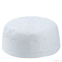 Embroidered Kufi Prayer Cap(MR088)