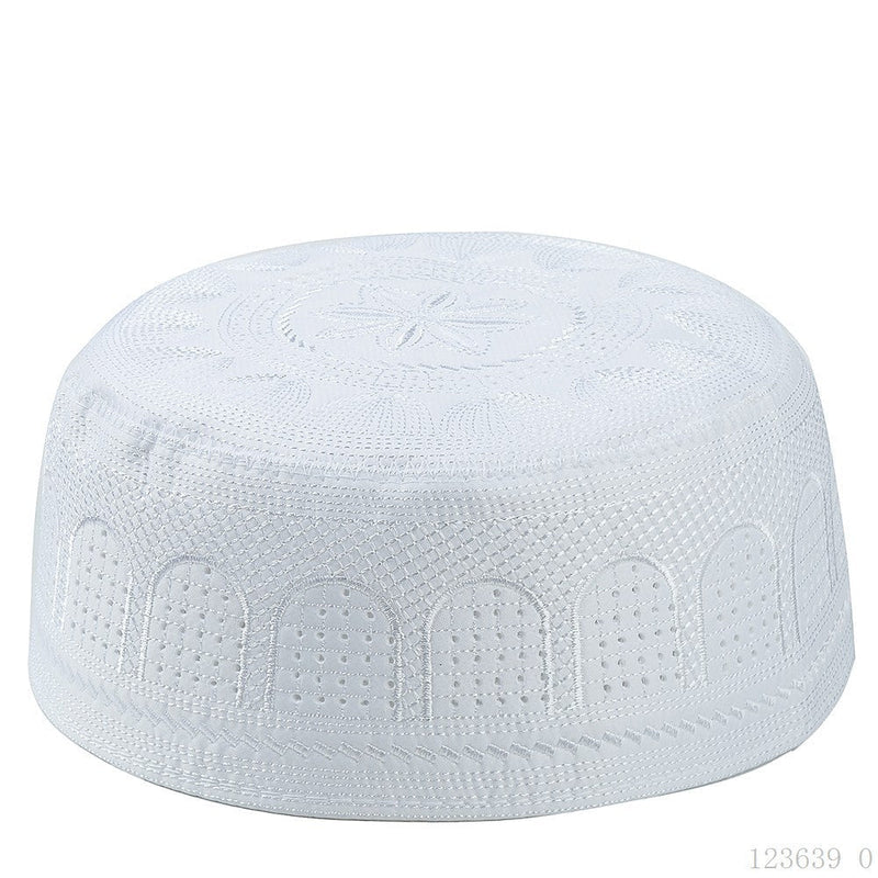 Embroidered Kufi Prayer Cap(MR088)