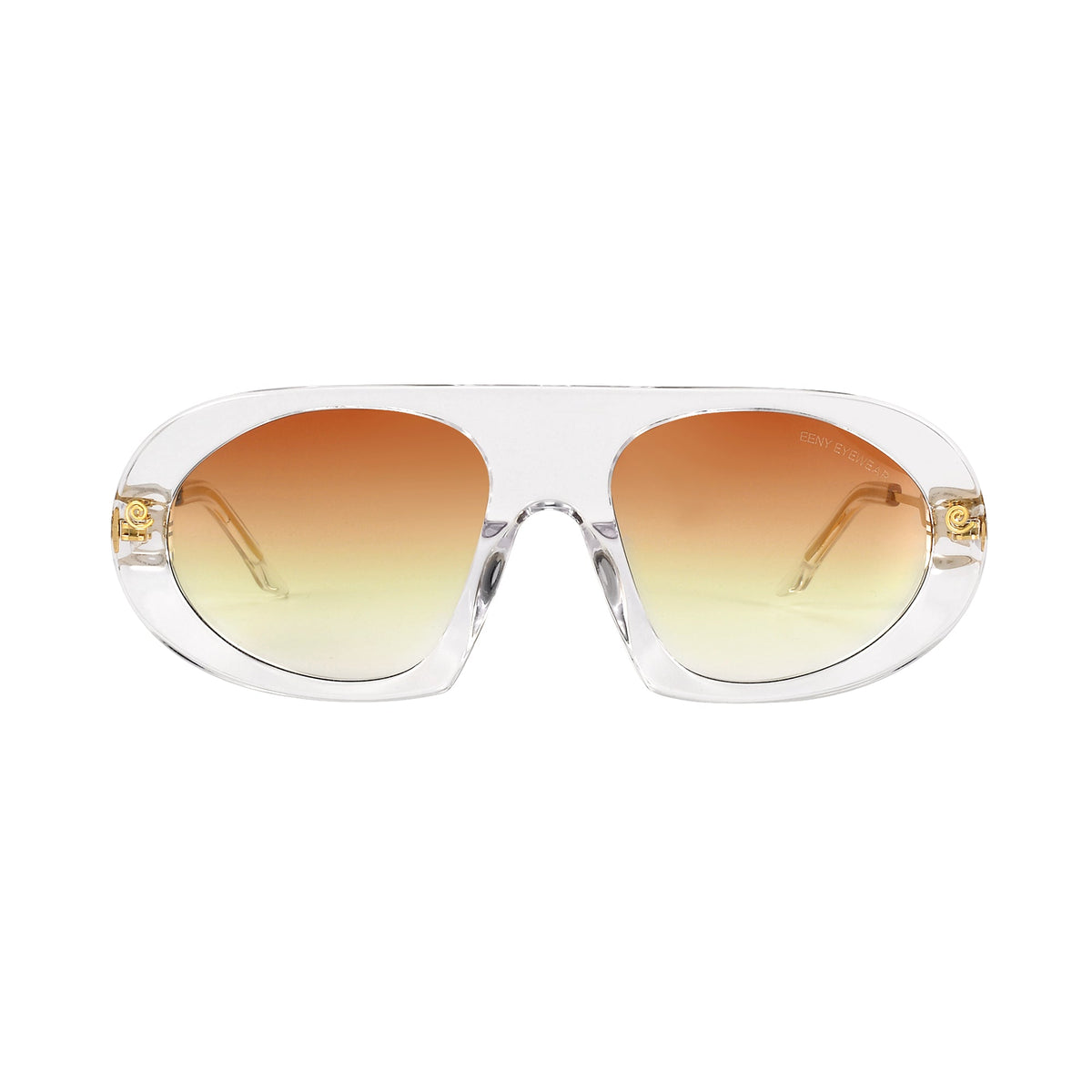 Black Saint Marc eyeglasses with clear lenses by Exclusive Eyes Inc. Stylish, modern eyewear featuring a sleek frame design.
