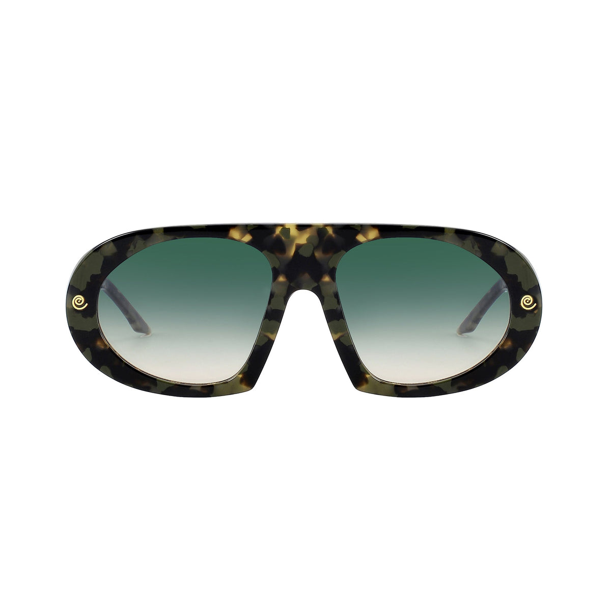 Black Saint Marc sunglasses by Exclusive Eyes Inc with clear lenses, stylish and modern eyewear for a bold look.