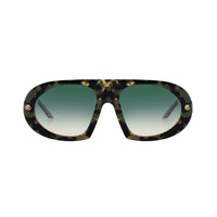 Black Saint Marc sunglasses by Exclusive Eyes Inc with clear lenses, stylish and modern eyewear for a bold look.