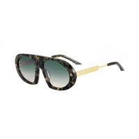 Black Saint Marc sunglasses with clear lenses from EXCLUSIVE EYES INC, featuring sleek frame design and stylish details.