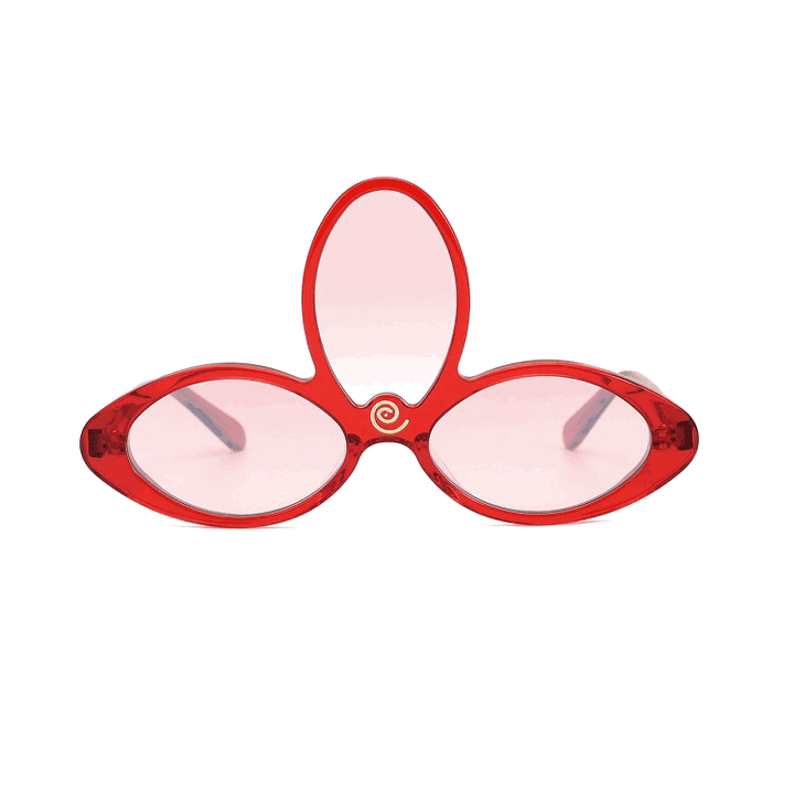 Animated GIF of EXCLUSIVE EYES INC ROCH3LL3 3RD EYE, featuring a glowing, mystical third eye symbol with vibrant colors.