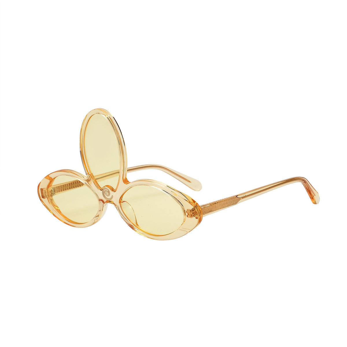 Close-up of the ROCH3LL3 3RD EYE pendant by EXCLUSIVE EYES INC, showcasing its detailed design and craftsmanship.