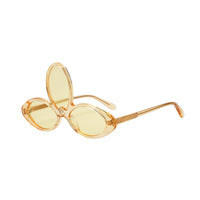 Close-up of the ROCH3LL3 3RD EYE pendant by EXCLUSIVE EYES INC, showcasing its detailed design and craftsmanship.