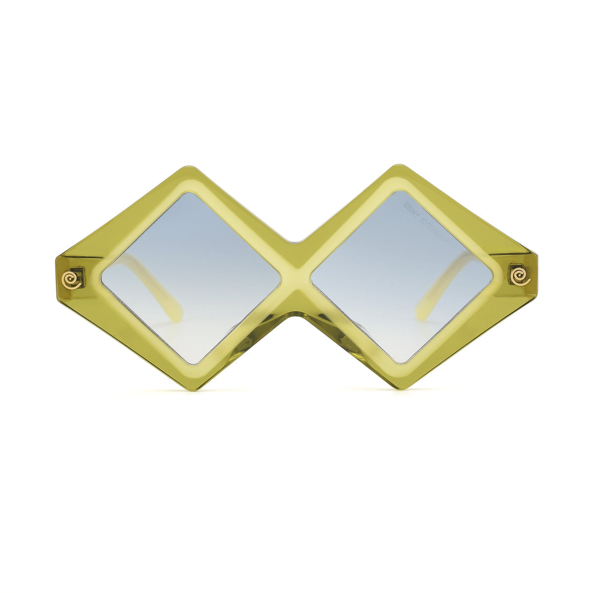 Close-up of the STARGATE eye contact lens by EXCLUSIVE EYES, INC, showcasing the detailed design and vibrant colors.