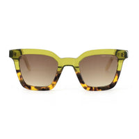 Black Master Flash sunglasses with blue light lenses by EXCLUSIVE EYES, INC, featuring sleek design and tinted blue lenses.