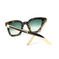 Black Master Flash glasses with blue light lenses by Exclusive Eyes Inc, showing sleek design and clear lens details.