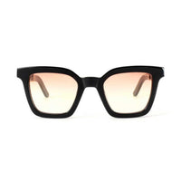 Black Master Flash sunglasses with blue light lenses by Exclusive Eyes Inc, stylish eyewear for screen protection and eye comfort.