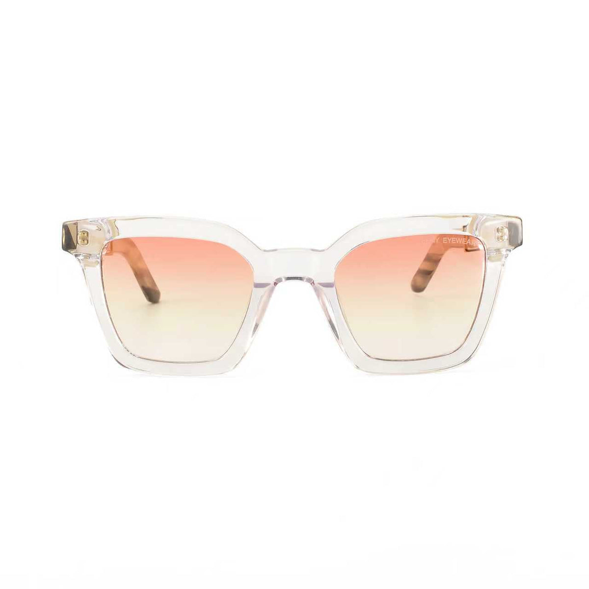 Black Master Flash glasses with blue light lenses by Exclusive Eyes Inc, designed for eye protection and style.