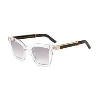 Black Master Flash sunglasses with blue light lenses by EXCLUSIVE EYES, INC, featuring a sleek frame and modern design.