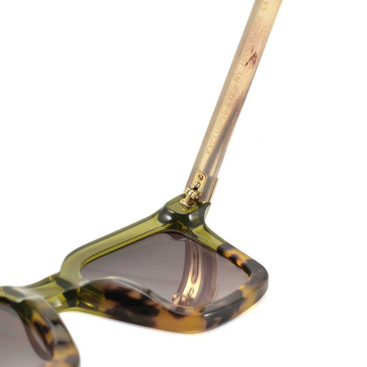 Black Master Flash sunglasses with blue light lenses from EXCLUSIVE EYES, INC, featuring a modern frame design.