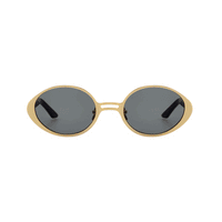 Diamond sunglasses by EXCLUSIVE EYES INC featuring stylish frame and tinted lenses in a close-up view.