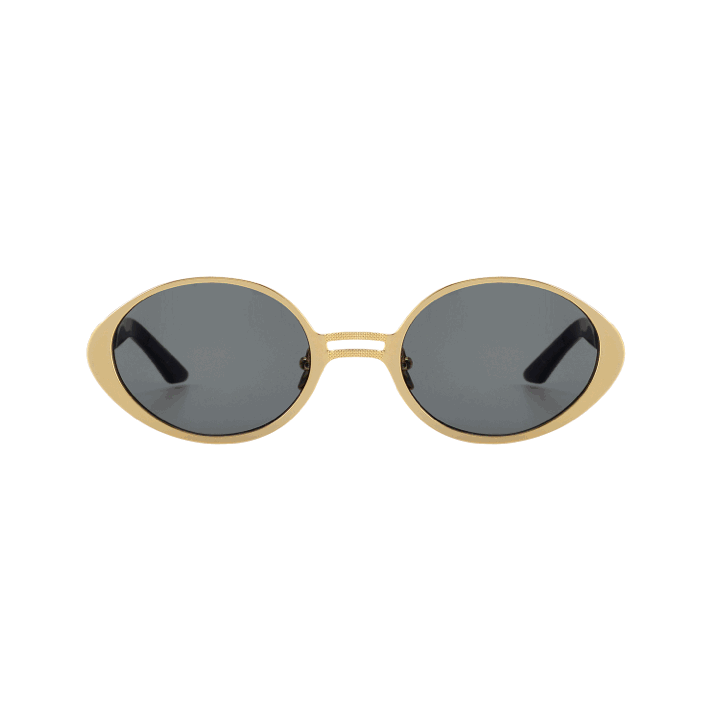 Diamond sunglasses by EXCLUSIVE EYES INC featuring stylish frame and tinted lenses in a close-up view.