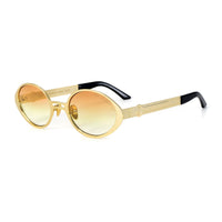 Diamond sunglasses by Exclusive Eyes Inc featuring sleek black frame and tinted lenses for stylish sun protection.