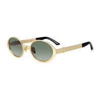 Diamond sunglasses by Exclusive Eyes Inc with stylish black frames and dark lenses, showcasing a modern eyewear design.