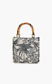 Black Forbidden Handbag from Fitkitty Culture Accessories, featuring sleek design and stylish details for women.