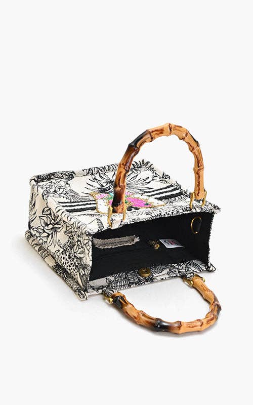 Forbidden handbag by Fitkitty Culture Accessories featuring a stylish design on a neutral background.