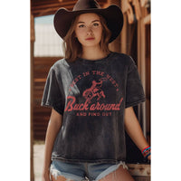 Women's Best in the West Mineral Graphic Tee by Fitkitty Culture featuring a western-themed graphic on soft, comfortable clothing.