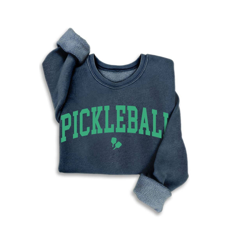 PowerPlay Pickleball Mineral Sweatshirt by Fitkitty Culture, cozy athletic clothing with a sporty design for women.