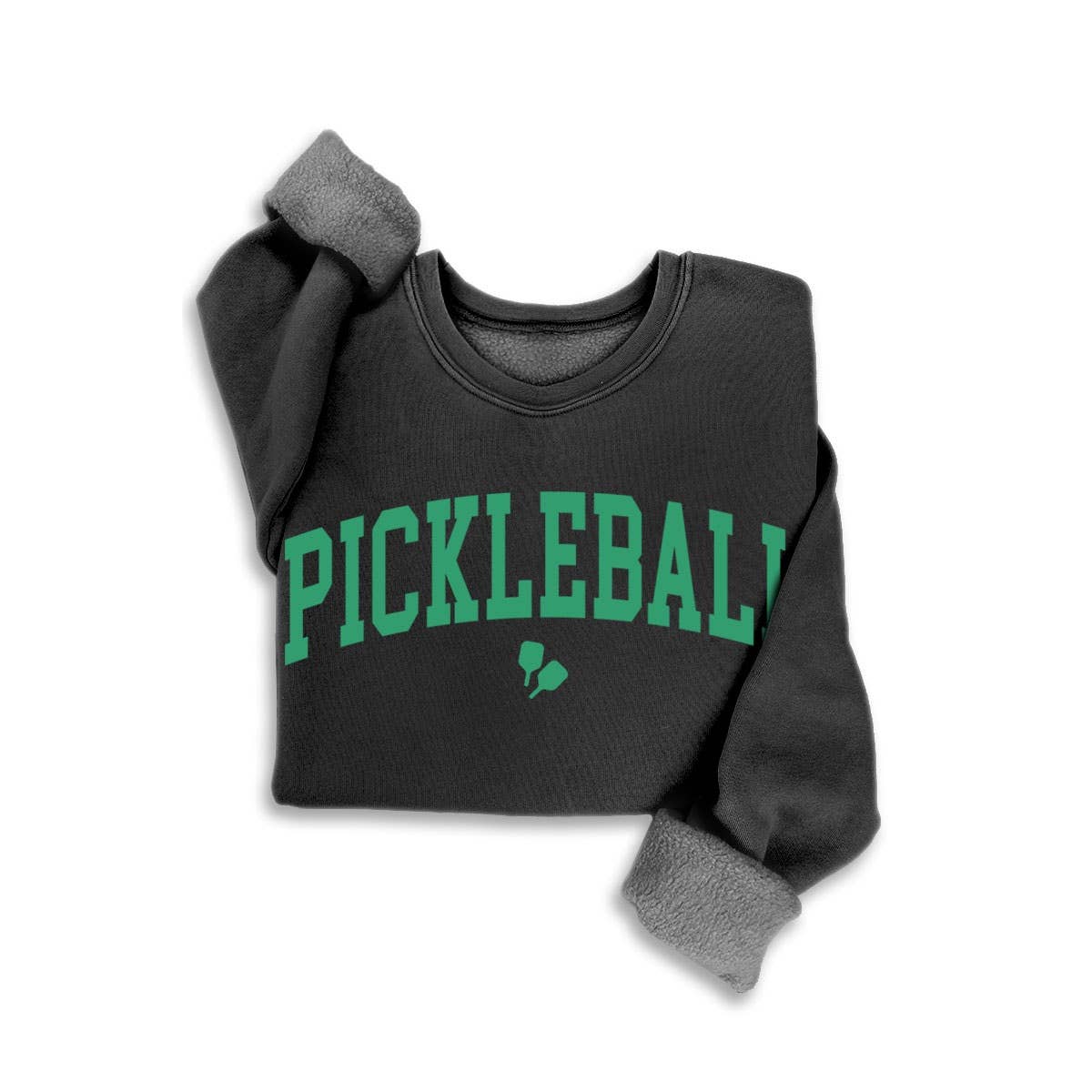 PowerPlay Pickleball Mineral Sweatshirt from Fitkitty Culture, a comfortable athletic clothing piece for women featuring a stylish design.
