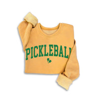 Fitkitty Culture PowerPlay Pickleball Mineral Sweatshirt, women's athletic clothing with a casual fit and mineral-inspired design.