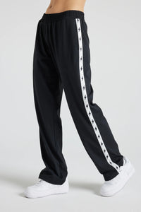 Fitkitty Culture athletic bolt track pant for women, lightweight yoga and casual wear in XS size, with sporty style and comfortable fit.
