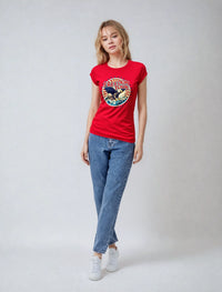 Since 1776 Eagle Freedom Tour T-shirt by Fitkitty Culture featuring a patriotic eagle graphic on a casual men's tee.