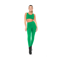 Black Fitkitty Culture BodyLove high-rise leggings for women, perfect for workout and yoga, with a snug, comfortable fit.