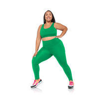 Black Fitkitty Culture BodyLove high-rise leggings for women, ideal for workout and yoga, made from stretchy athleisure fabric.