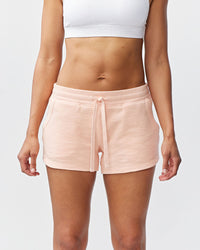 Goal Five Freasy Short in Nectar color, front view, showcasing lightweight, comfortable lifestyle shorts for casual wear.