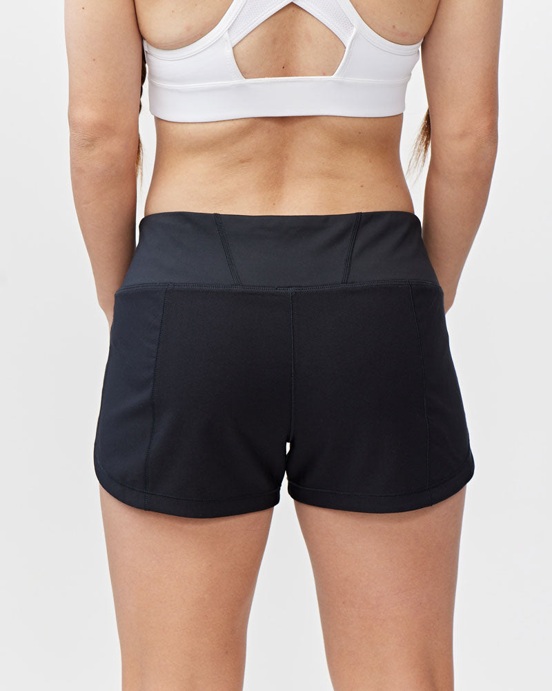 Goal Five women's training workout shorts in hot coral, size XS, designed for fast and free movement during exercise.