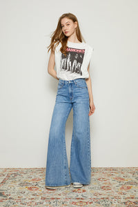 Hey Joanie Melissa Slouch Boot HJ127 in XS, showcasing soft, slouchy leather design with rounded toe and stacked heel.