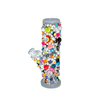 10-inch beaker-style bong from Ian Charms, featuring unique design and durable glass for smooth smoking experience.
