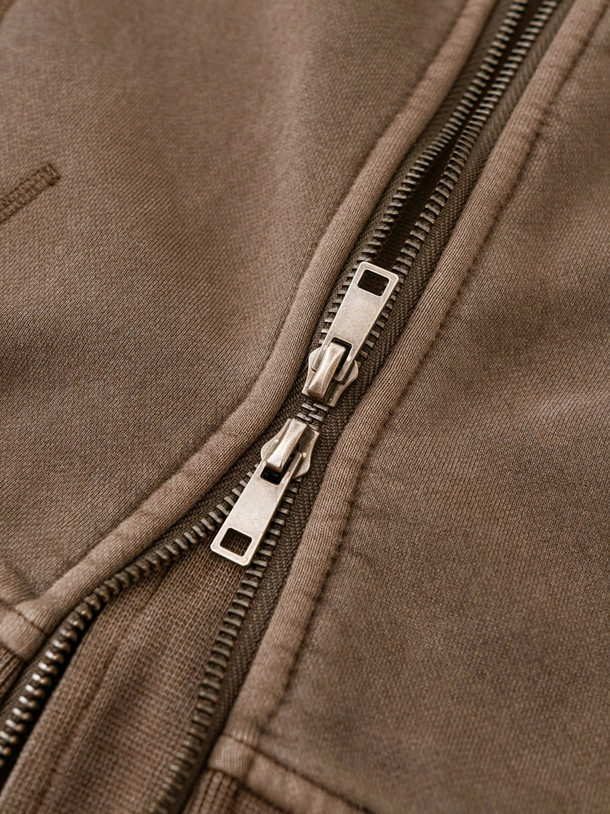 Vintage Washed PRETTY PAIN Cropped Fleece Hoodie