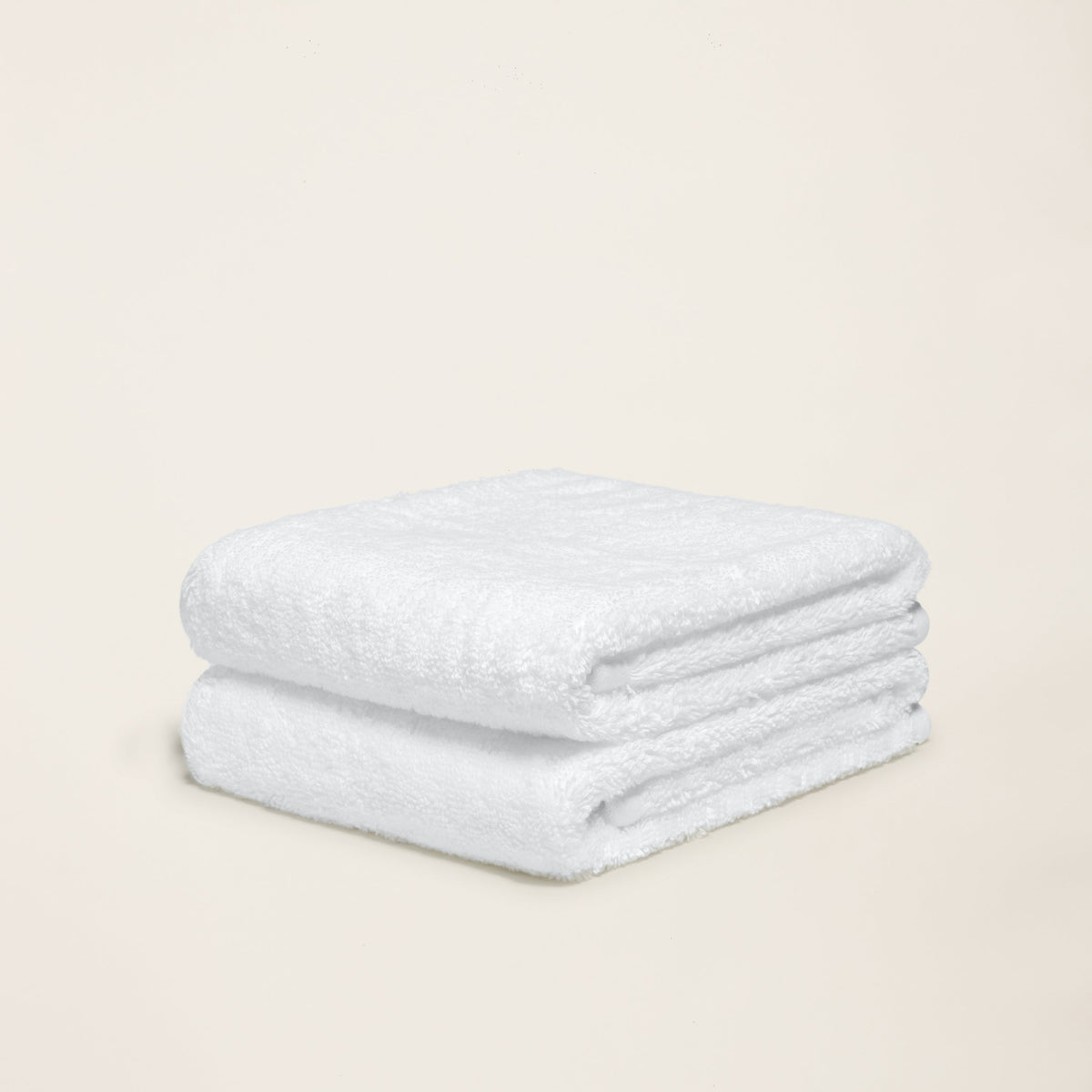 Set of two Italic Ultraplush Australian Cotton Bath Towels featuring soft, plush fabric and luxurious texture for home use.