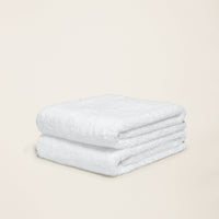 Set of two Italic Ultraplush Australian Cotton Bath Towels featuring soft, plush fabric and luxurious texture for home use.