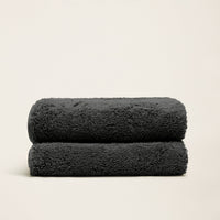 Set of two Italic Ultraplush Australian Cotton Bath Towels, soft and plush for home use.