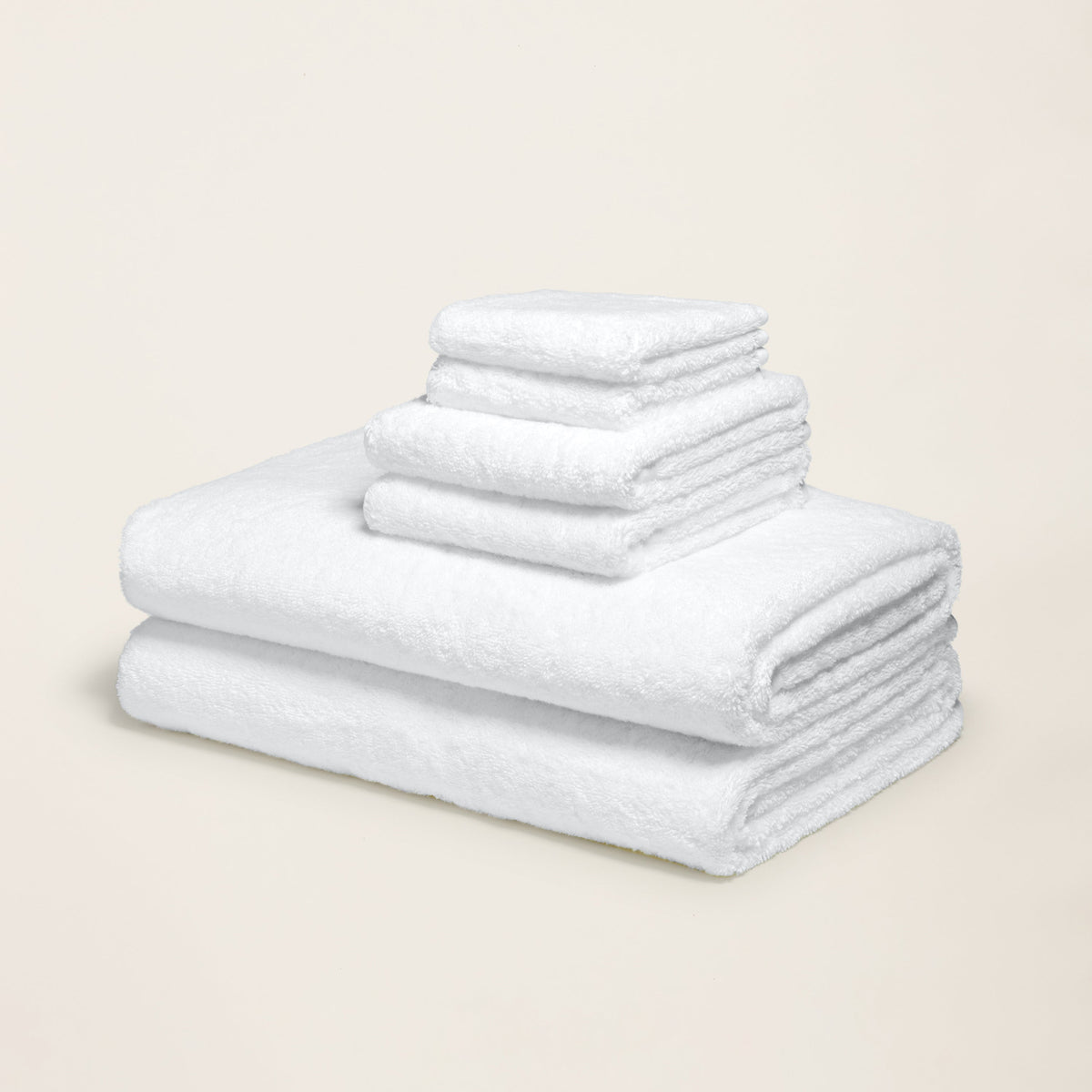 Set of two Italic Ultraplush Australian Cotton Bath Towels with soft, plush texture for home use.